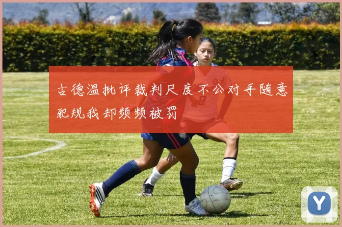 古德温批评裁判尺度不公对手随意犯规我却频频被罚