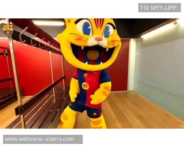 巴萨吉祥物CAT毛绒玩具热销球迷排队争购售价3499欧元